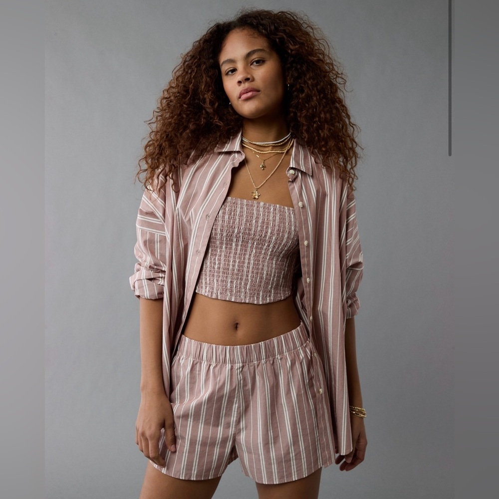 Striped Pink Co-ord Set